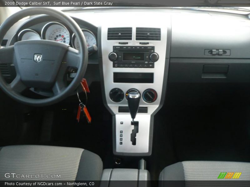 Surf Blue Pearl / Dark Slate Gray 2008 Dodge Caliber SXT