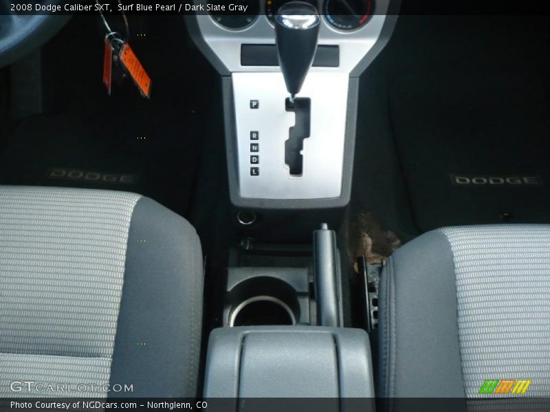 Surf Blue Pearl / Dark Slate Gray 2008 Dodge Caliber SXT