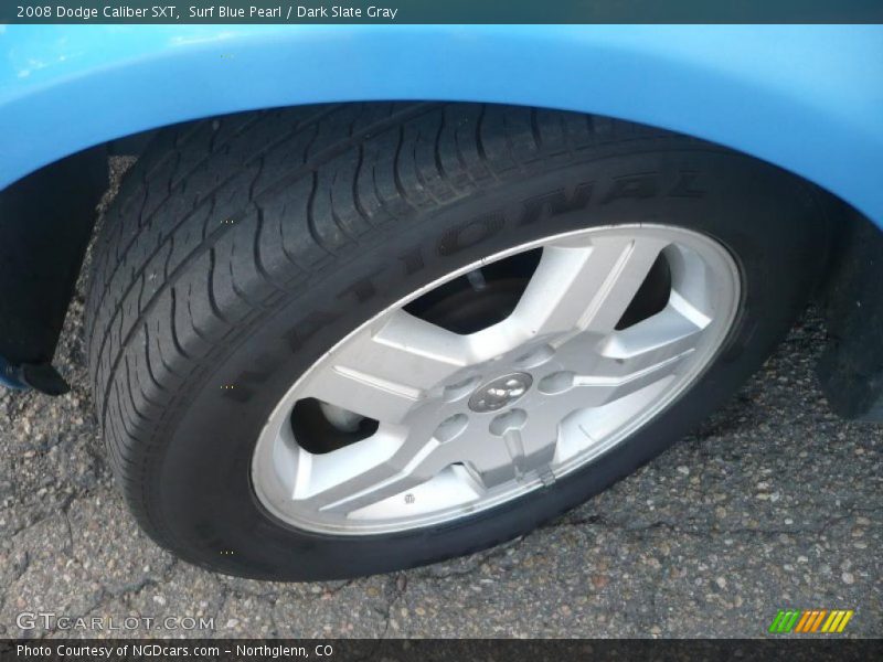 Surf Blue Pearl / Dark Slate Gray 2008 Dodge Caliber SXT