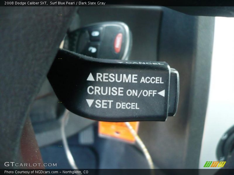 Surf Blue Pearl / Dark Slate Gray 2008 Dodge Caliber SXT