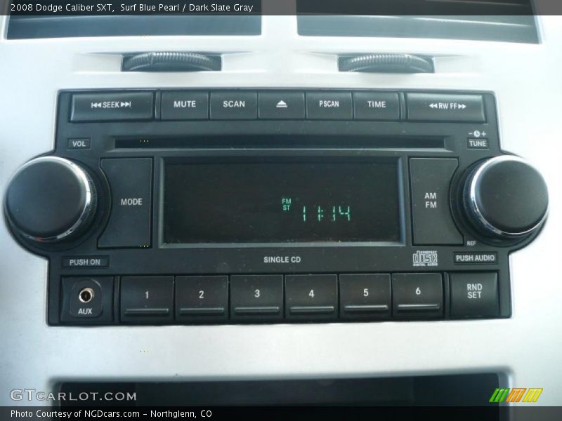 Surf Blue Pearl / Dark Slate Gray 2008 Dodge Caliber SXT