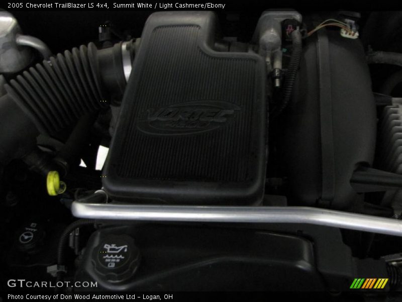 Summit White / Light Cashmere/Ebony 2005 Chevrolet TrailBlazer LS 4x4