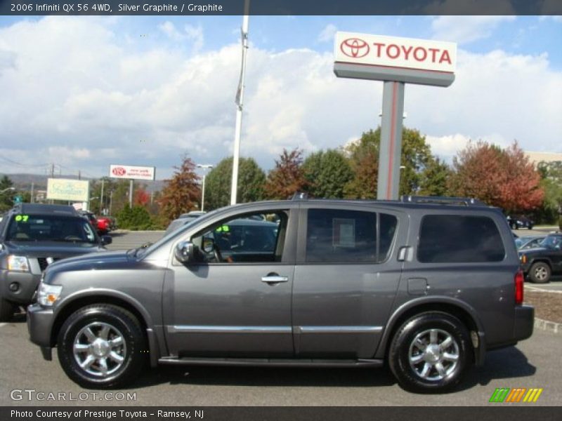 Silver Graphite / Graphite 2006 Infiniti QX 56 4WD