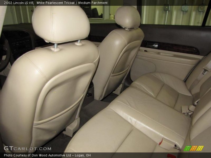 White Pearlescent Tricoat / Medium Parchment 2002 Lincoln LS V8