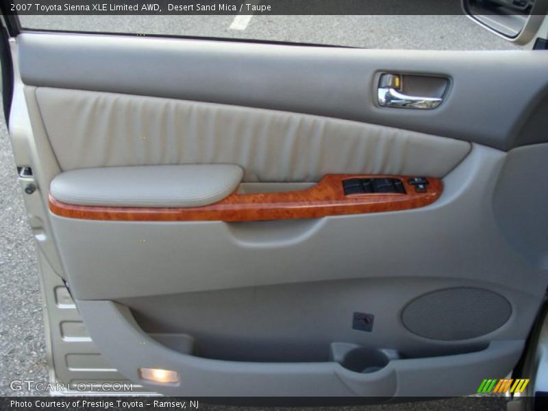 Desert Sand Mica / Taupe 2007 Toyota Sienna XLE Limited AWD