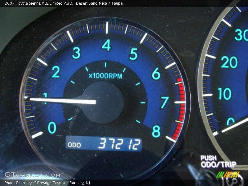 Desert Sand Mica / Taupe 2007 Toyota Sienna XLE Limited AWD