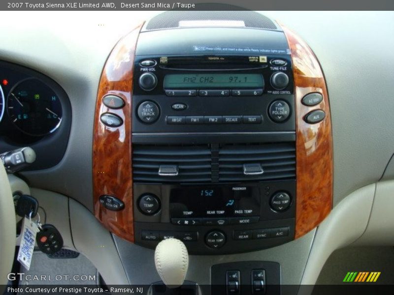 Desert Sand Mica / Taupe 2007 Toyota Sienna XLE Limited AWD