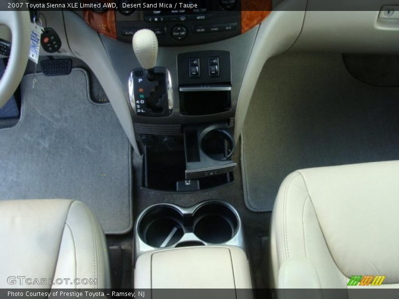Desert Sand Mica / Taupe 2007 Toyota Sienna XLE Limited AWD