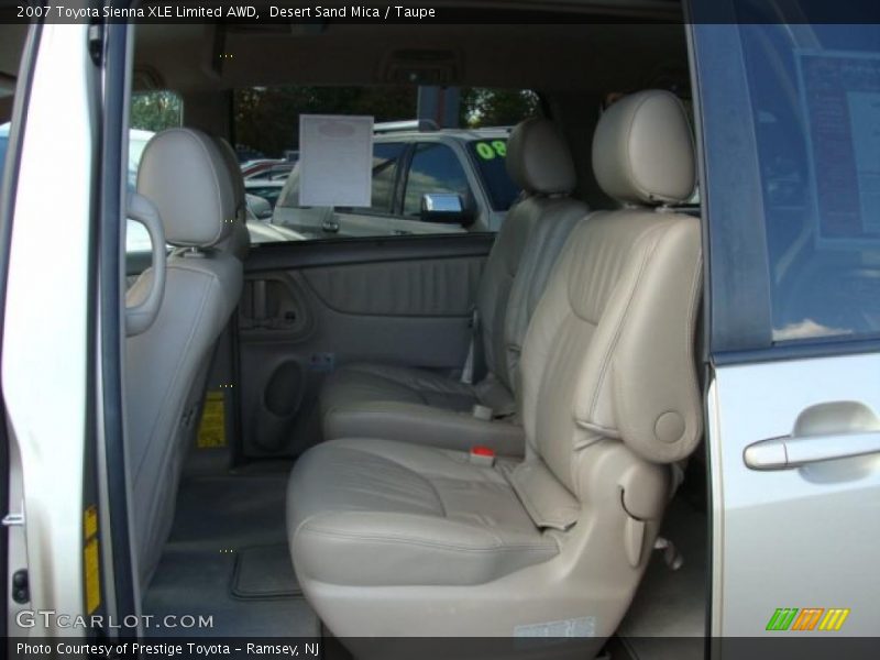Desert Sand Mica / Taupe 2007 Toyota Sienna XLE Limited AWD