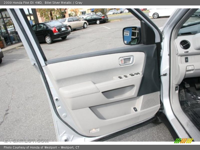 Billet Silver Metallic / Gray 2009 Honda Pilot EX 4WD
