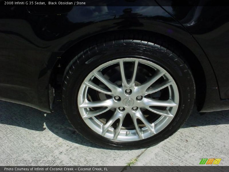 Black Obsidian / Stone 2008 Infiniti G 35 Sedan