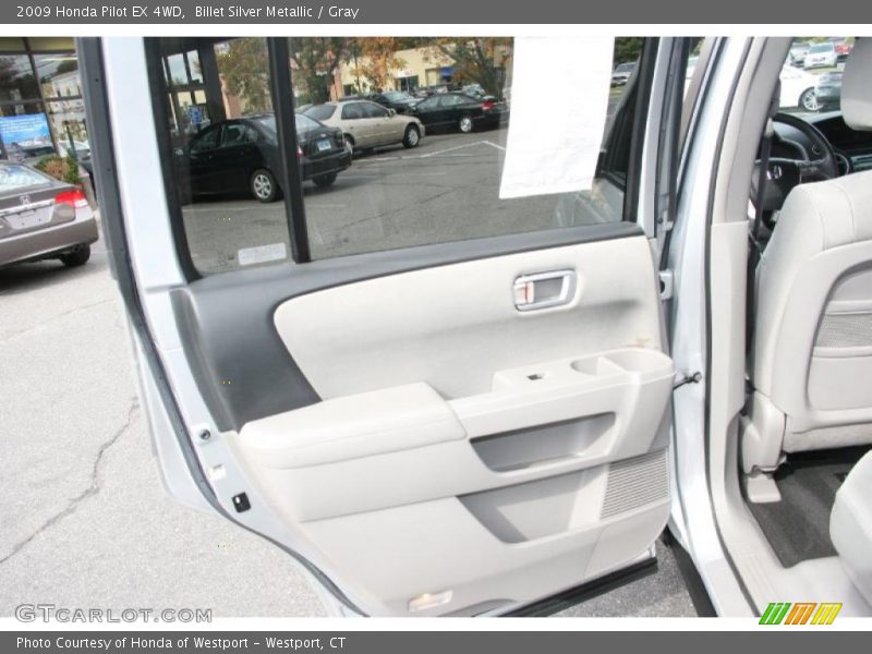 Billet Silver Metallic / Gray 2009 Honda Pilot EX 4WD