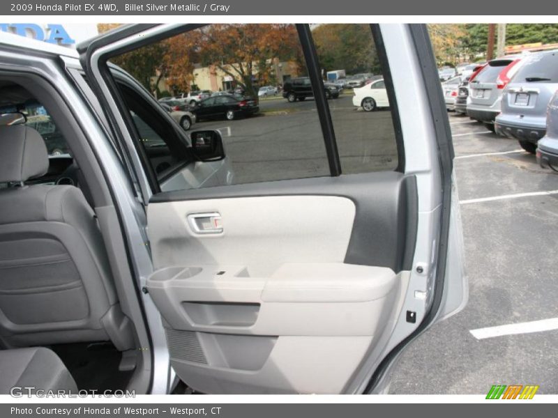 Billet Silver Metallic / Gray 2009 Honda Pilot EX 4WD