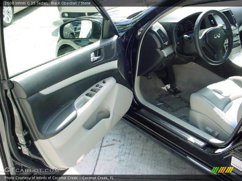 Black Obsidian / Stone 2008 Infiniti G 35 Sedan