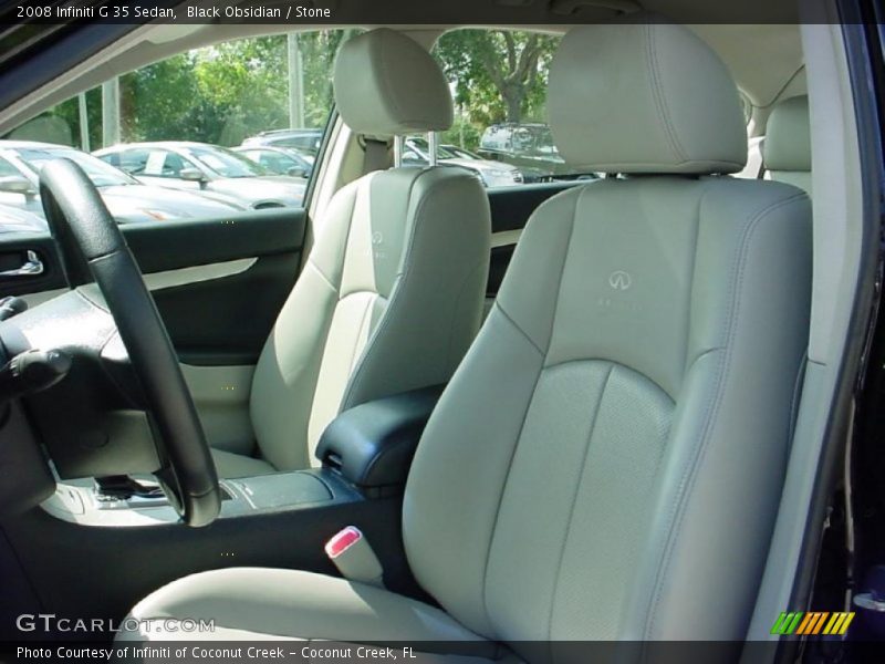 Black Obsidian / Stone 2008 Infiniti G 35 Sedan