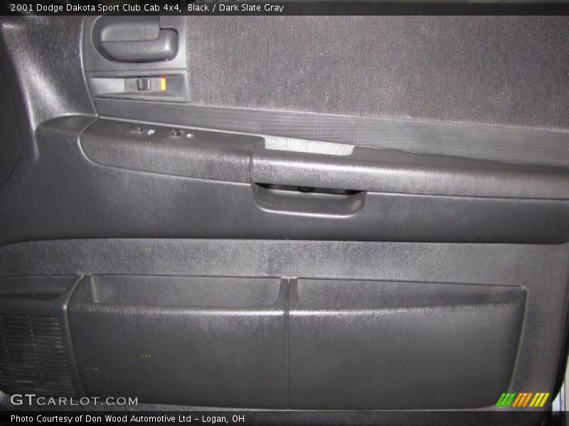 Black / Dark Slate Gray 2001 Dodge Dakota Sport Club Cab 4x4