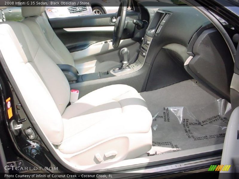 Black Obsidian / Stone 2008 Infiniti G 35 Sedan