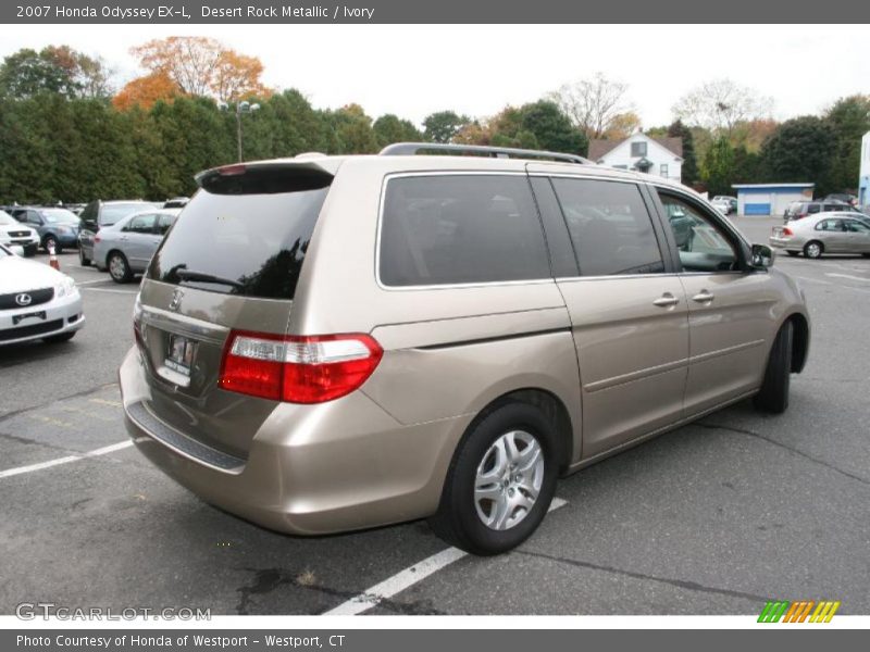 Desert Rock Metallic / Ivory 2007 Honda Odyssey EX-L