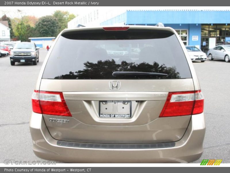 Desert Rock Metallic / Ivory 2007 Honda Odyssey EX-L