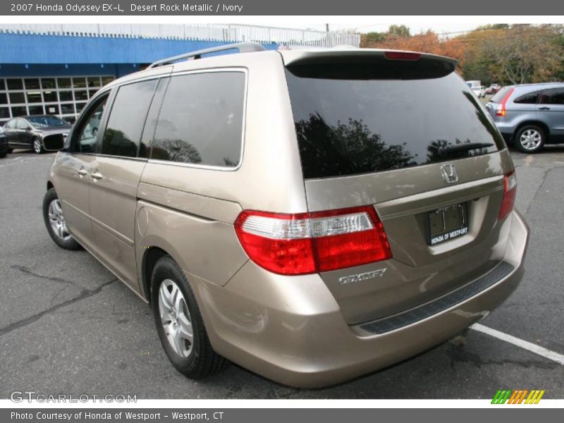 Desert Rock Metallic / Ivory 2007 Honda Odyssey EX-L