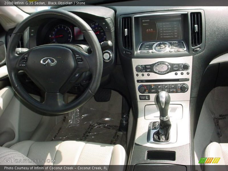 Black Obsidian / Stone 2008 Infiniti G 35 Sedan