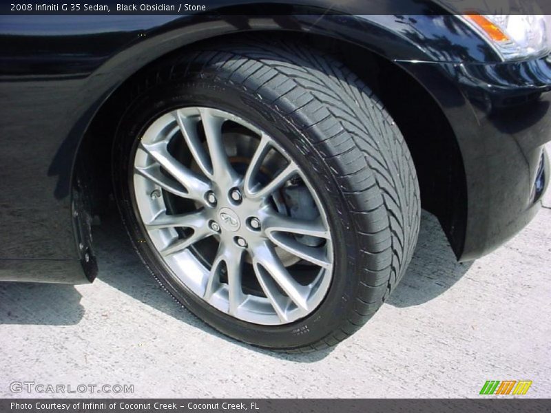 Black Obsidian / Stone 2008 Infiniti G 35 Sedan
