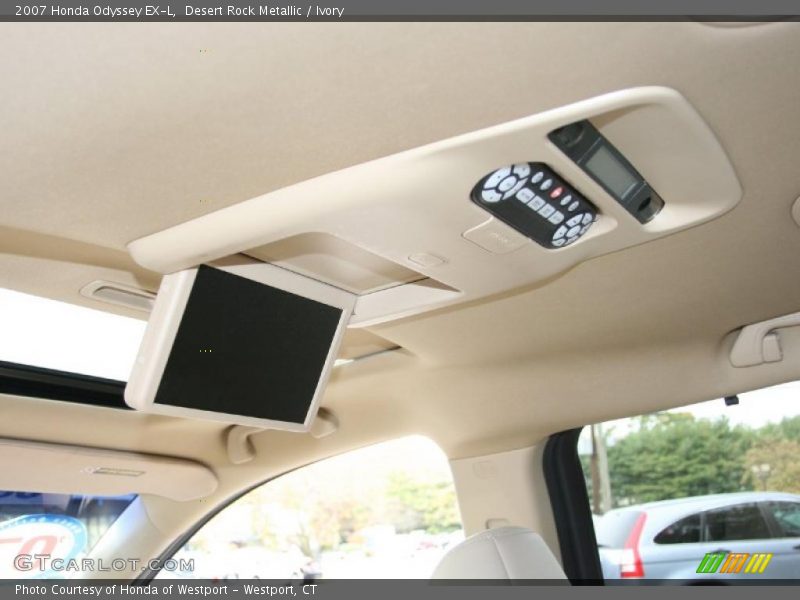 Desert Rock Metallic / Ivory 2007 Honda Odyssey EX-L