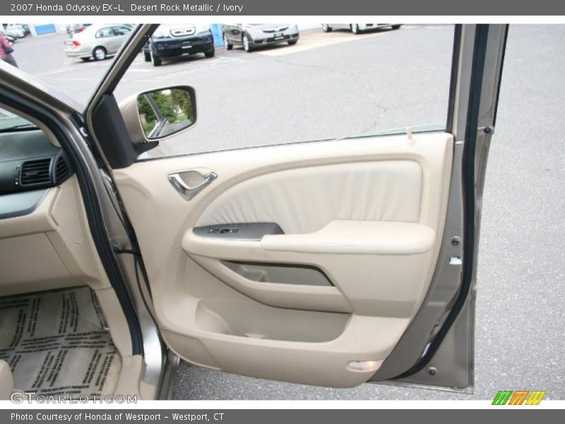 Desert Rock Metallic / Ivory 2007 Honda Odyssey EX-L