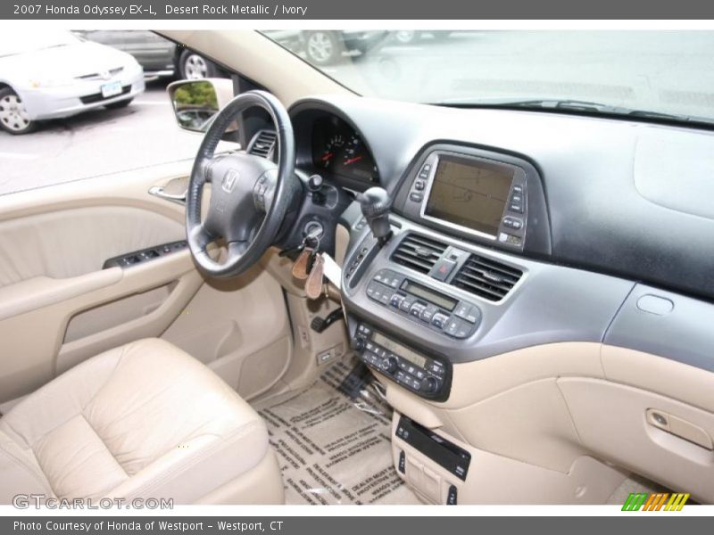 Desert Rock Metallic / Ivory 2007 Honda Odyssey EX-L