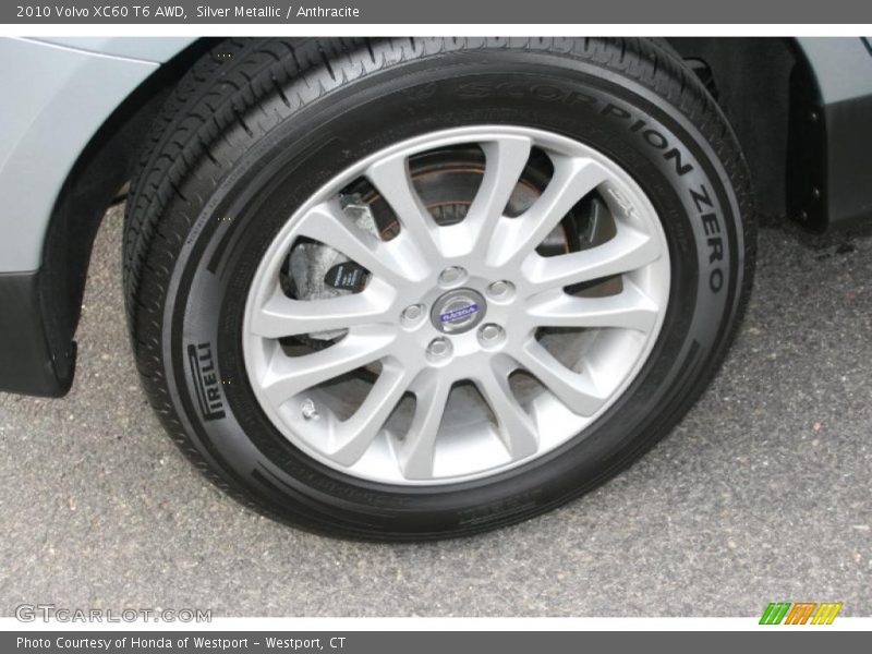 Silver Metallic / Anthracite 2010 Volvo XC60 T6 AWD