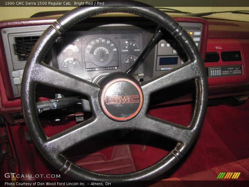  1990 Sierra 1500 Regular Cab Steering Wheel