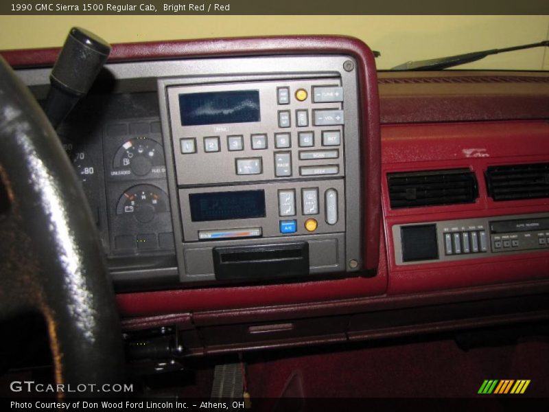 Controls of 1990 Sierra 1500 Regular Cab