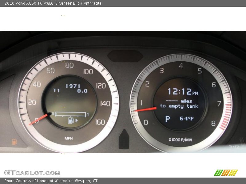 Silver Metallic / Anthracite 2010 Volvo XC60 T6 AWD