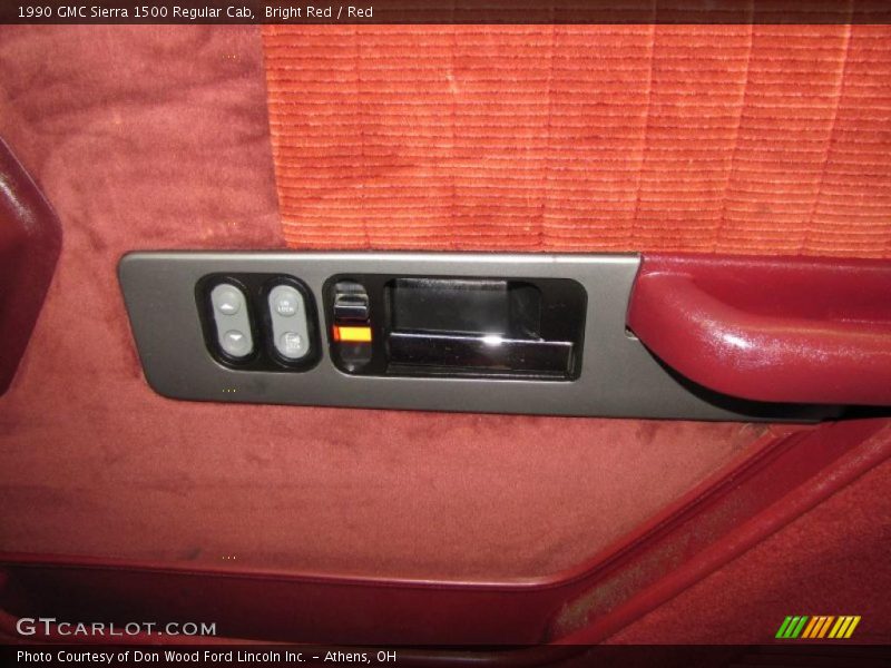 Bright Red / Red 1990 GMC Sierra 1500 Regular Cab