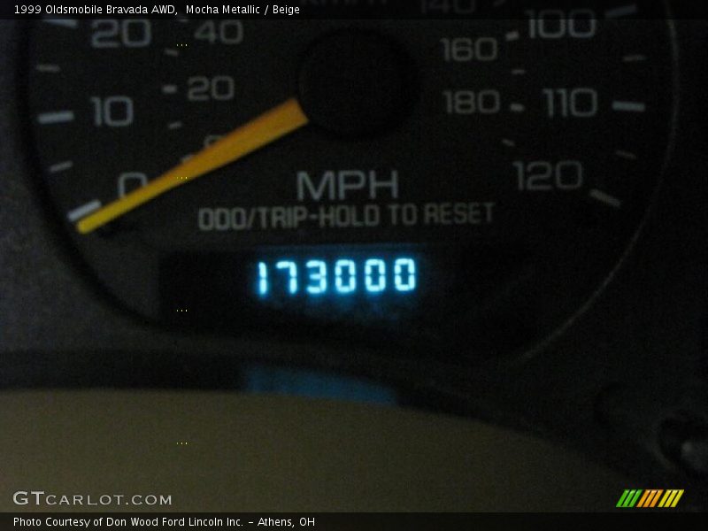 Mocha Metallic / Beige 1999 Oldsmobile Bravada AWD