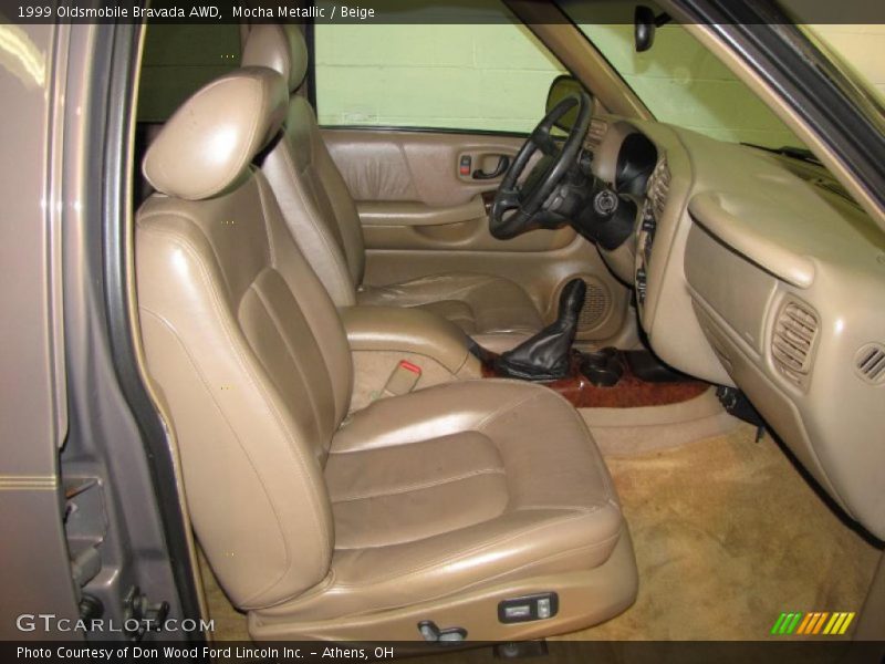 Mocha Metallic / Beige 1999 Oldsmobile Bravada AWD