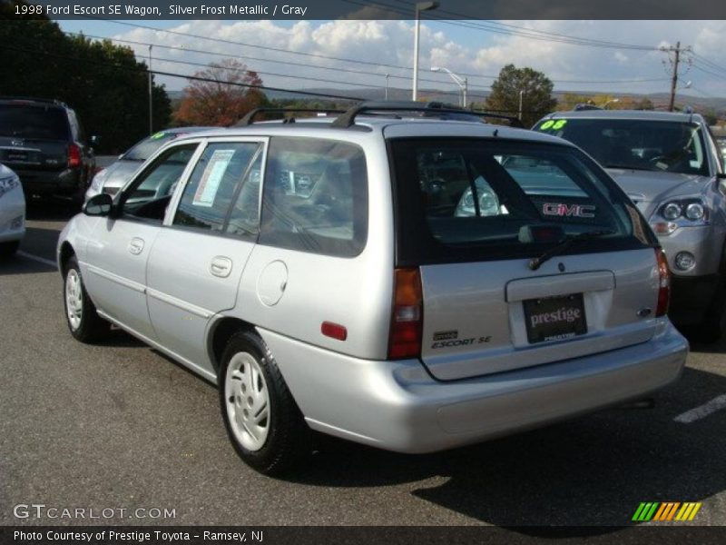 Silver Frost Metallic / Gray 1998 Ford Escort SE Wagon