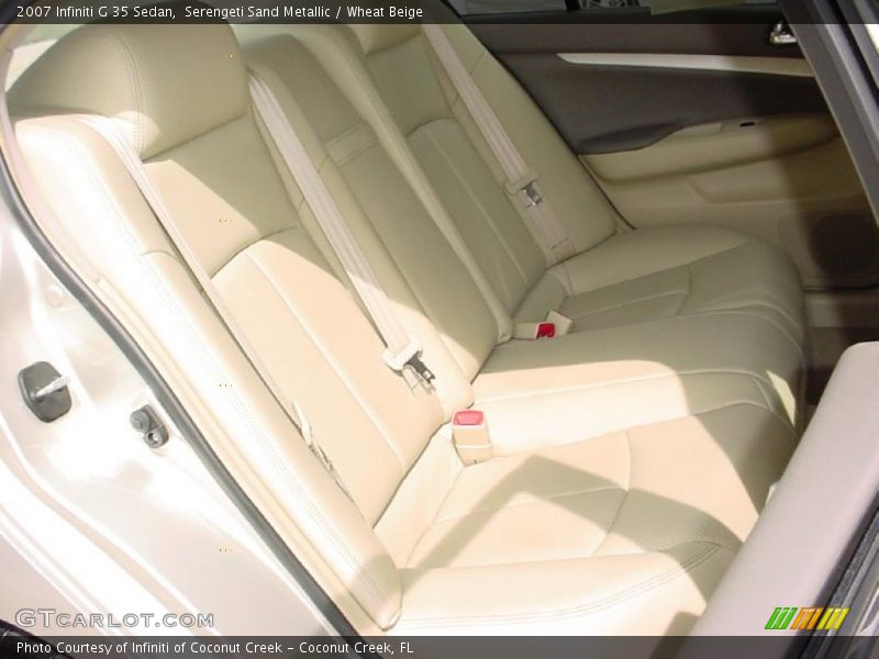 Serengeti Sand Metallic / Wheat Beige 2007 Infiniti G 35 Sedan