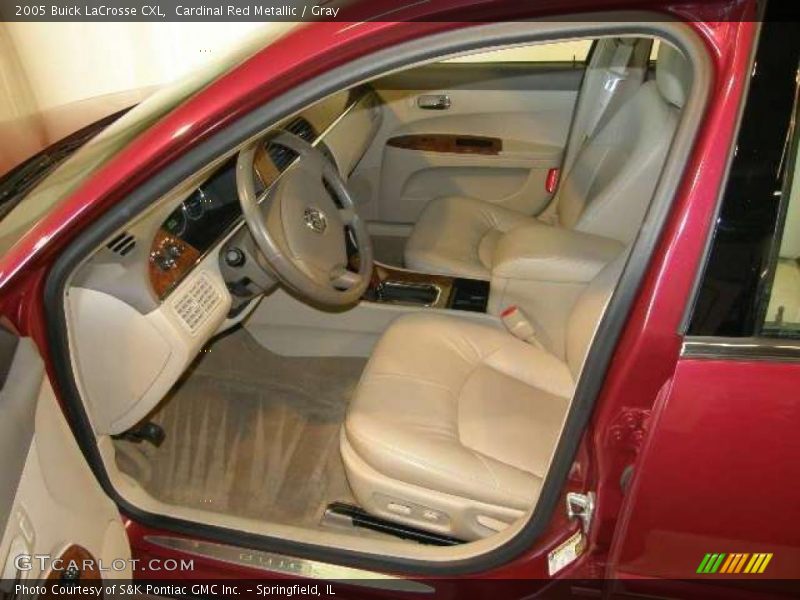 Cardinal Red Metallic / Gray 2005 Buick LaCrosse CXL