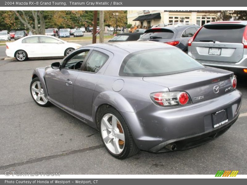 Titanium Gray Metallic / Black 2004 Mazda RX-8 Grand Touring