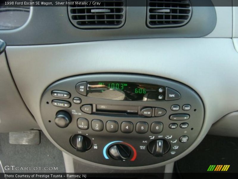 Controls of 1998 Escort SE Wagon