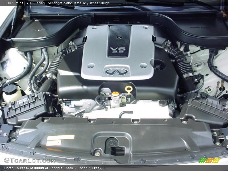 Serengeti Sand Metallic / Wheat Beige 2007 Infiniti G 35 Sedan