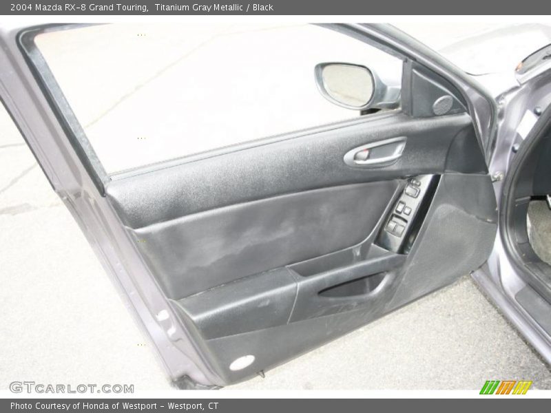 Titanium Gray Metallic / Black 2004 Mazda RX-8 Grand Touring