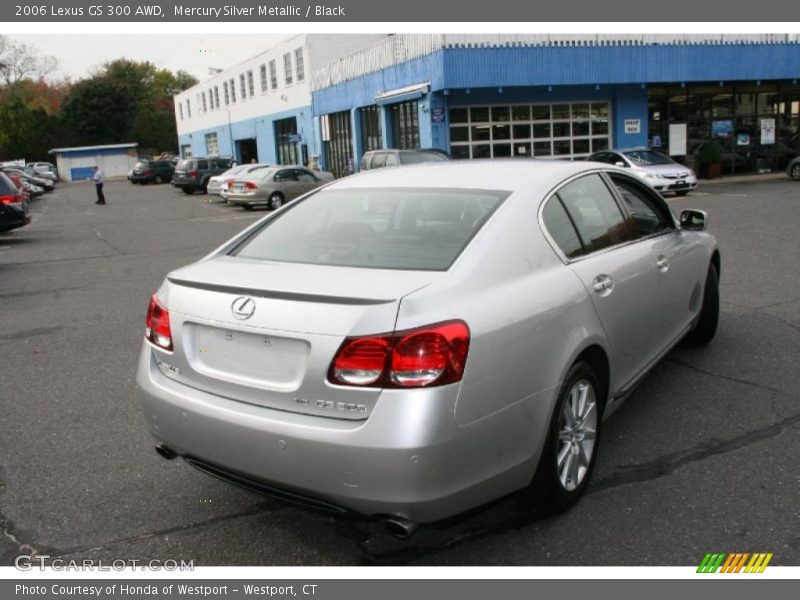 Mercury Silver Metallic / Black 2006 Lexus GS 300 AWD
