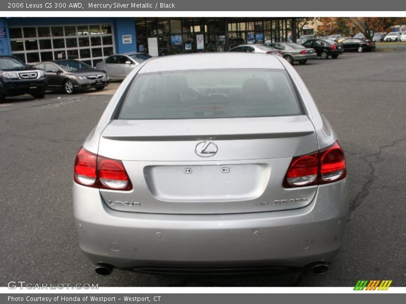 Mercury Silver Metallic / Black 2006 Lexus GS 300 AWD