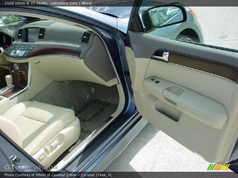 Lakeshore Slate / Wheat 2008 Infiniti M 35 Sedan