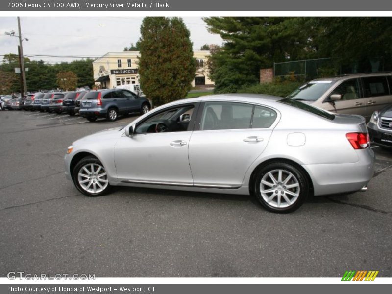 Mercury Silver Metallic / Black 2006 Lexus GS 300 AWD