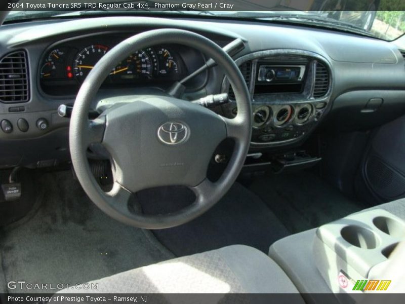 Phantom Gray Pearl / Gray 2004 Toyota Tundra SR5 TRD Regular Cab 4x4