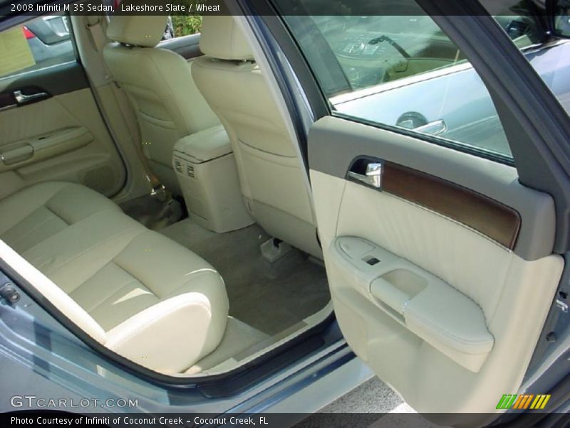 Lakeshore Slate / Wheat 2008 Infiniti M 35 Sedan