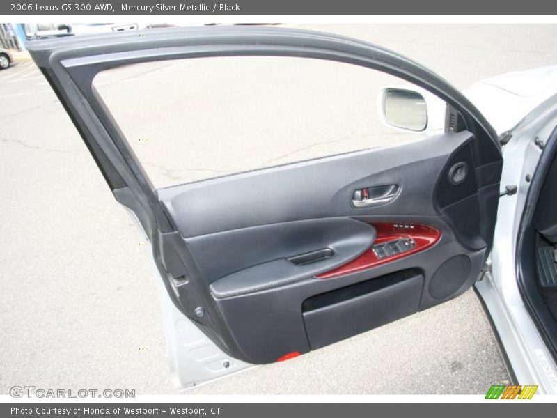 Mercury Silver Metallic / Black 2006 Lexus GS 300 AWD